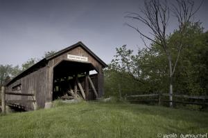 Covered bridge on the Brown river - Westford (Vermont)