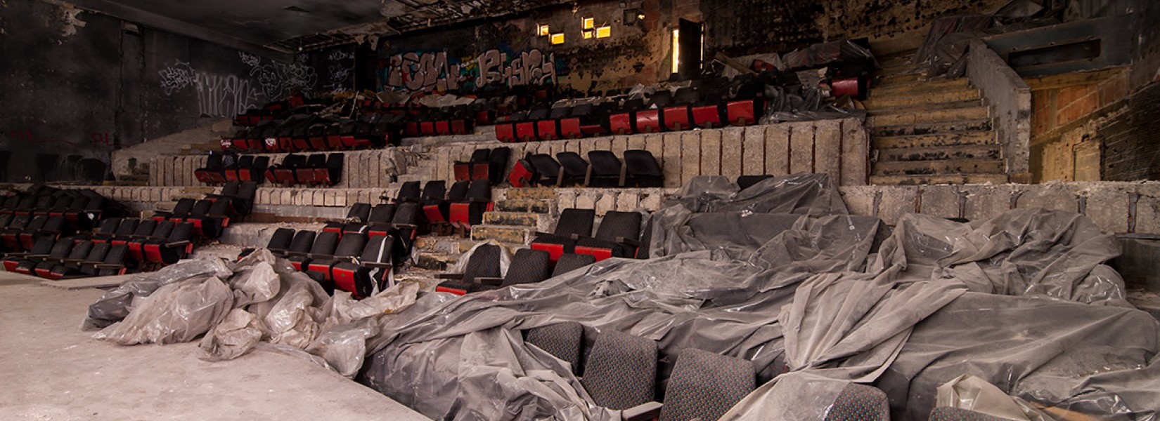 The abandoned theater