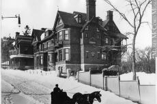 Mansion of Frederick Redpath, Ontario av., Montreal, QC, around 1890