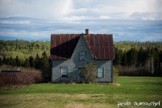 Maison abandonnée en Gaspésie