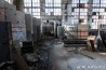 La vieille usine américaine abandonnée