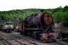 The old Minas de Riotinto locomotives