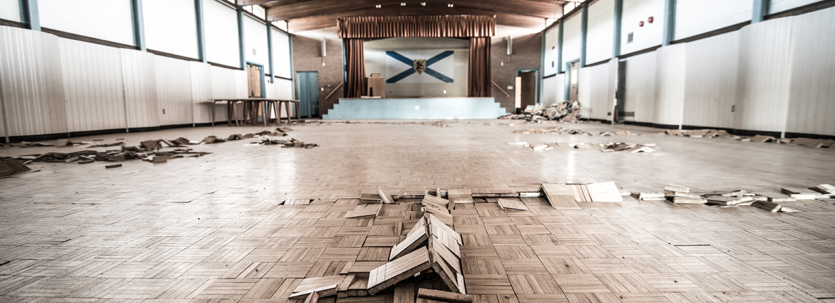 The Shelburne abandoned Youth Centre