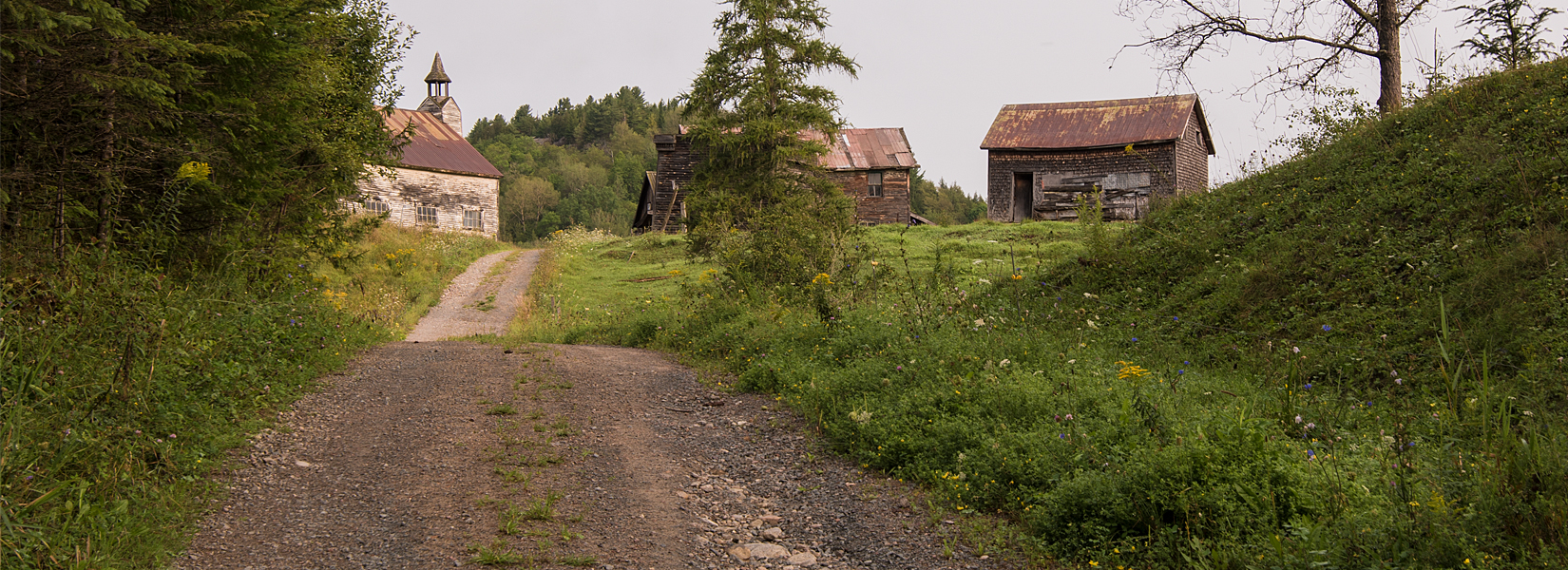 Le plateau de tournage abandonné