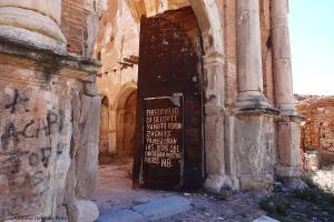 Belchite, vestige de la guerre civile en Espagne