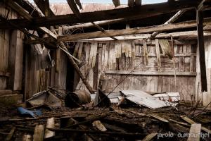 Vieille grange abandonnée