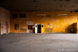 Old abandoned gym in the Dorea Institute
