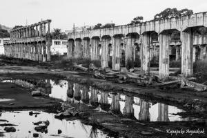 The abandoned Babcock & Wilcox plant of Sestao