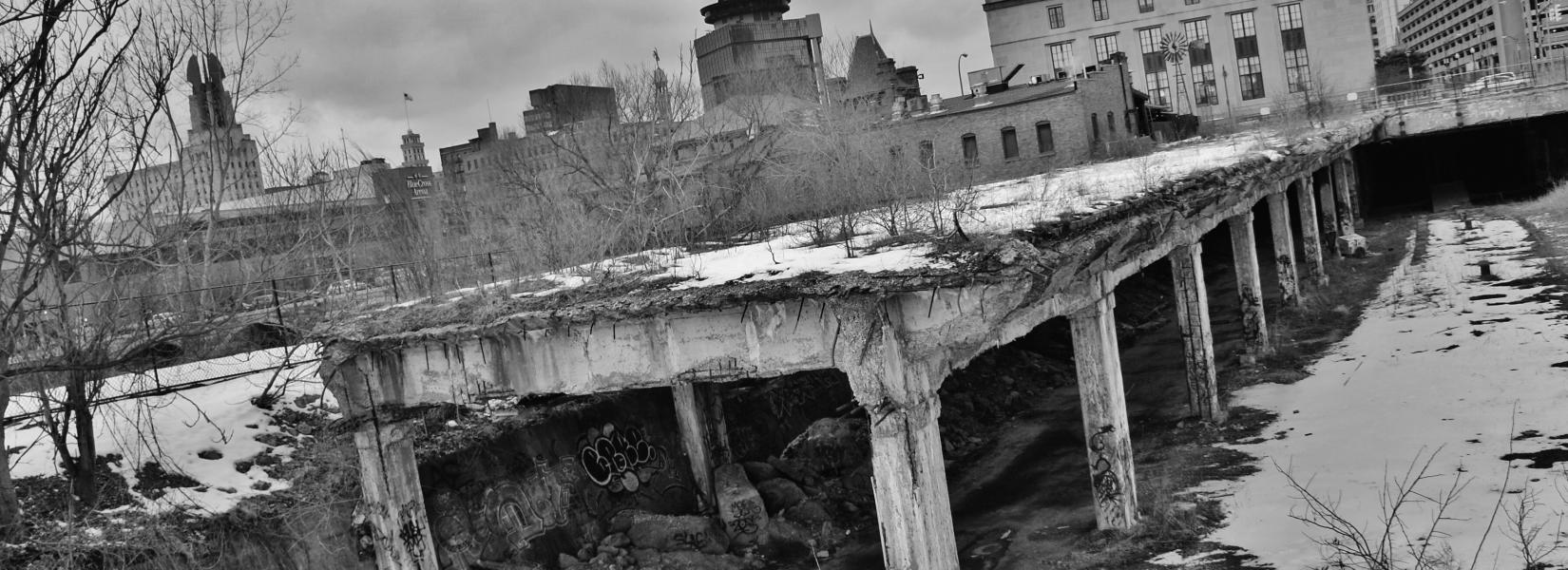 The abandoned Rochester Subway