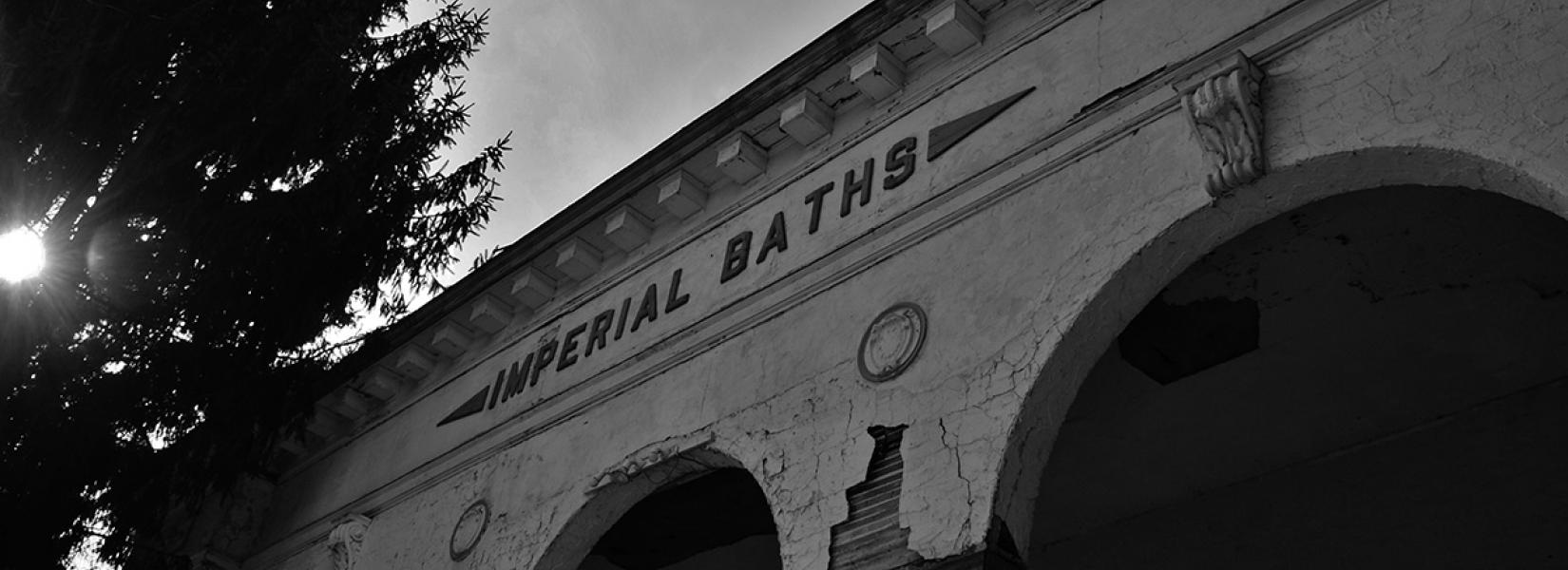 Hotel Adler, the abandoned bathhouse - Photo by Diane Landro