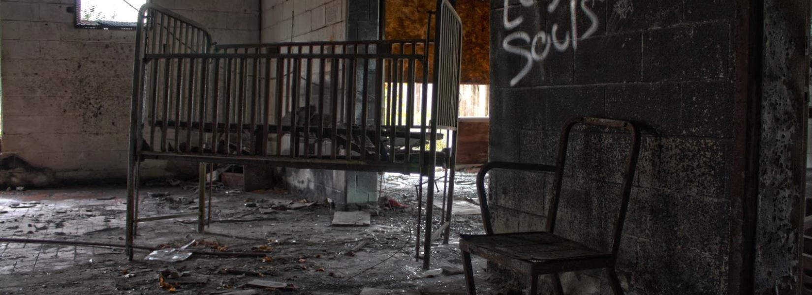 The abandoned Forest Haven Asylum