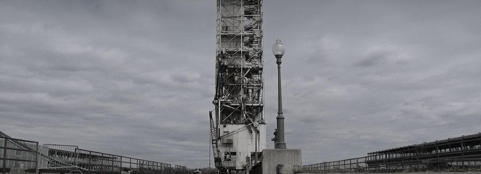 The old Conveyor dock's tower