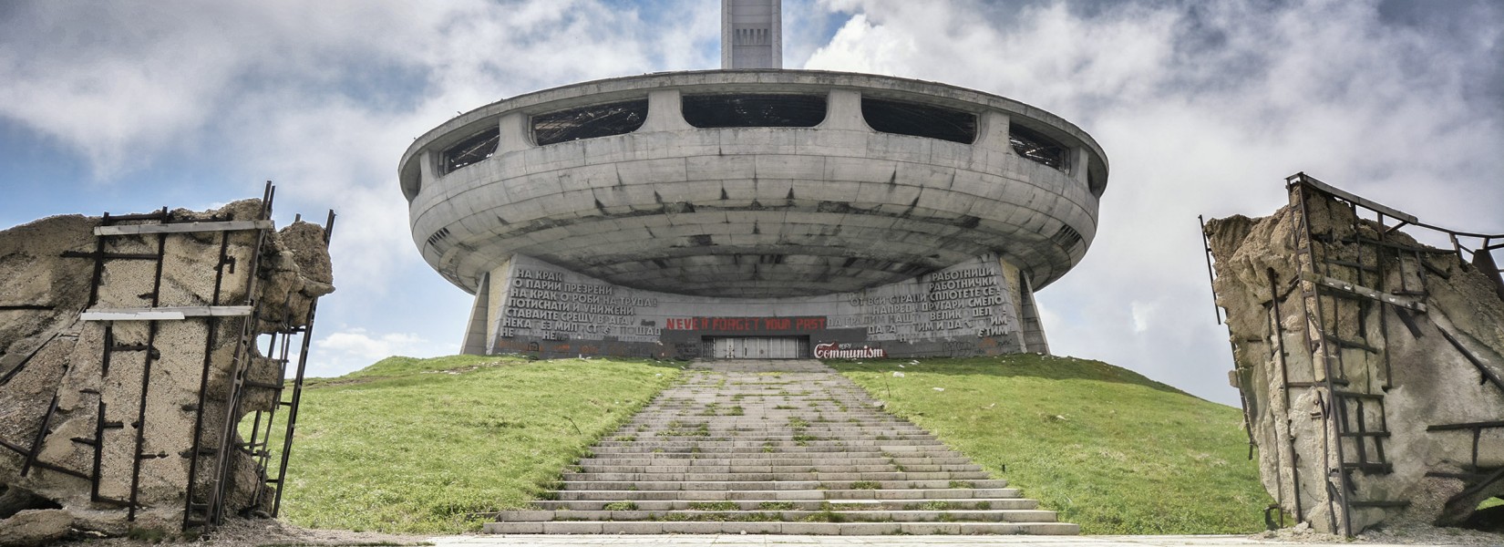 The Buzludzha monument