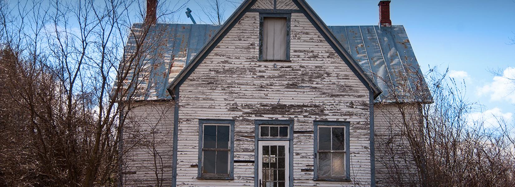 The abandoned country school