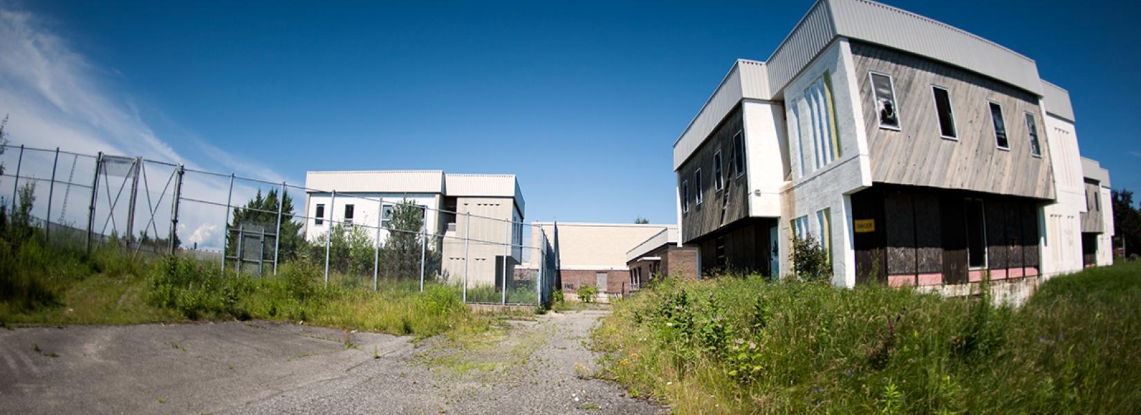 Centre de jeunes délinquants abandonné