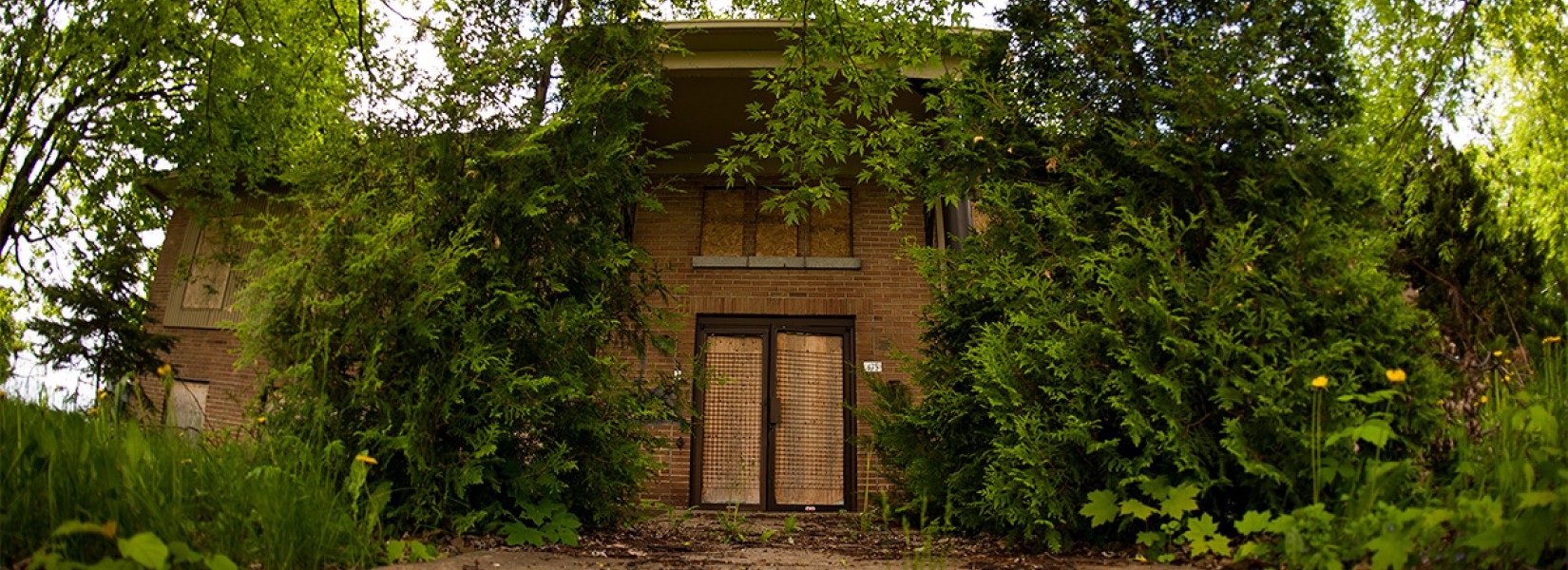 L'école Pagé, aujourd'hui abandonnée