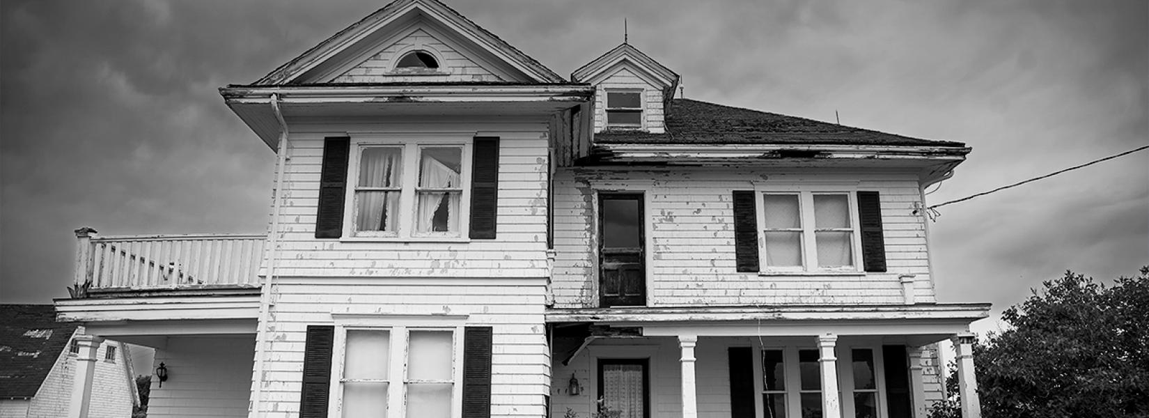 The abandoned fisherman's house