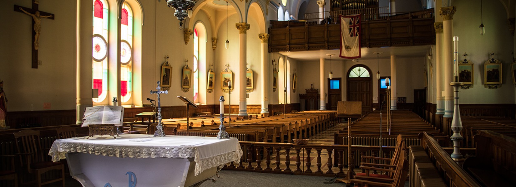 The old abandoned church