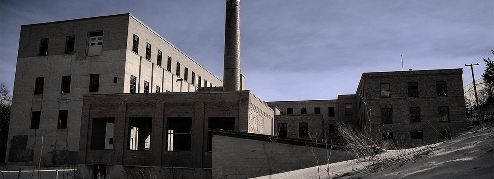 The Belding Corticelli abandoned plant