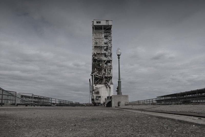 The old Conveyor dock's tower