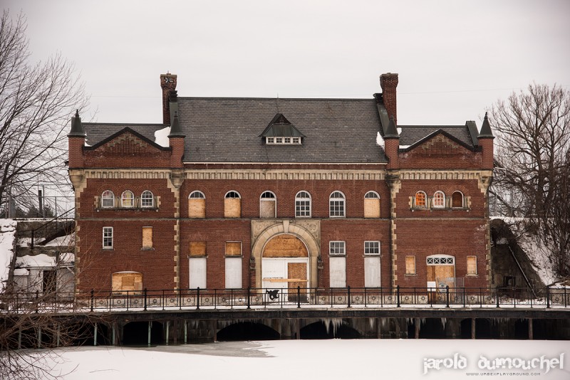 The abandoned power plant