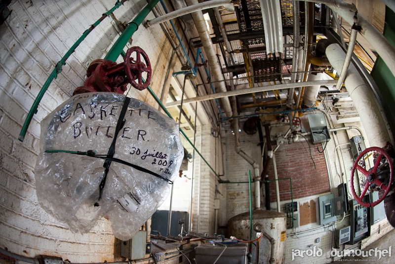The abandoned chemical plant