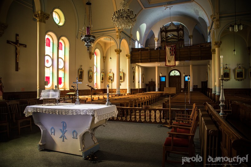 The old abandoned church