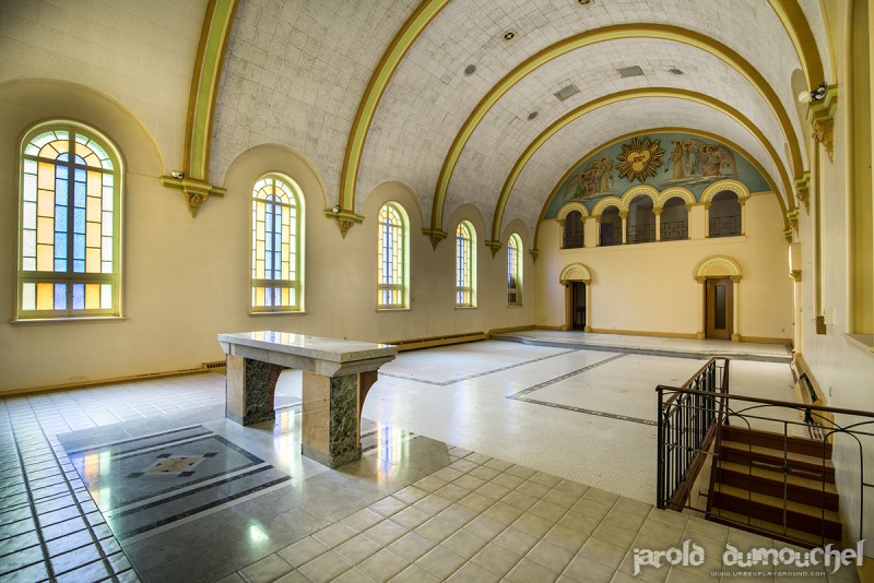 The old abandoned monastery