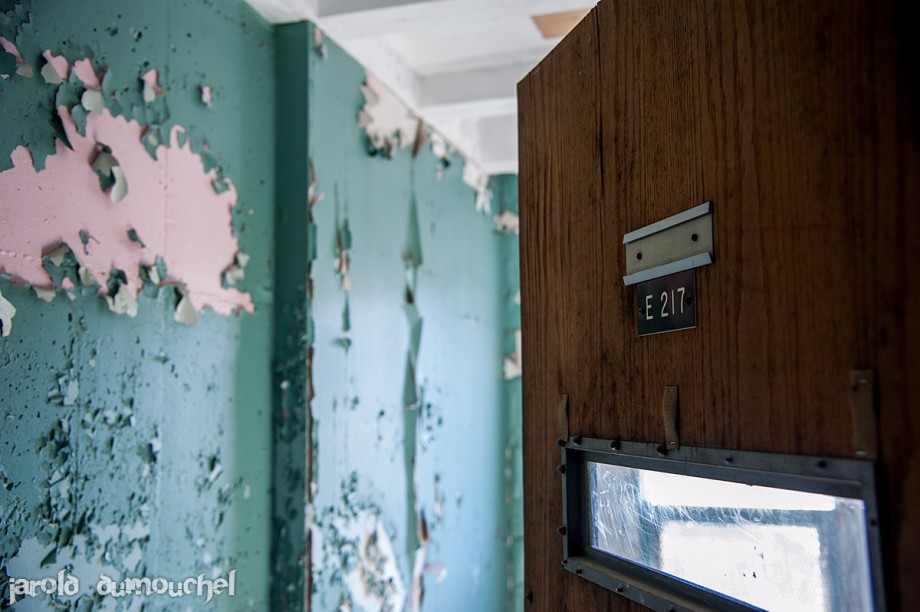 Cellule du centre de jeunes délinquants abandonné Cellule du centre de jeunes délinquants abandonné