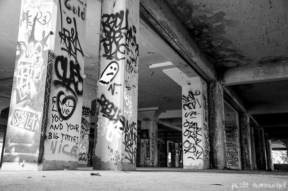 Urbex Montreal: Omnipac/dep Graffiti