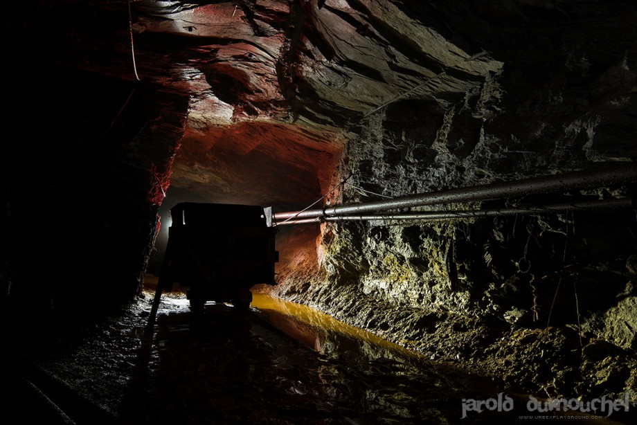 The old and abandoned mine The old and abandoned mine