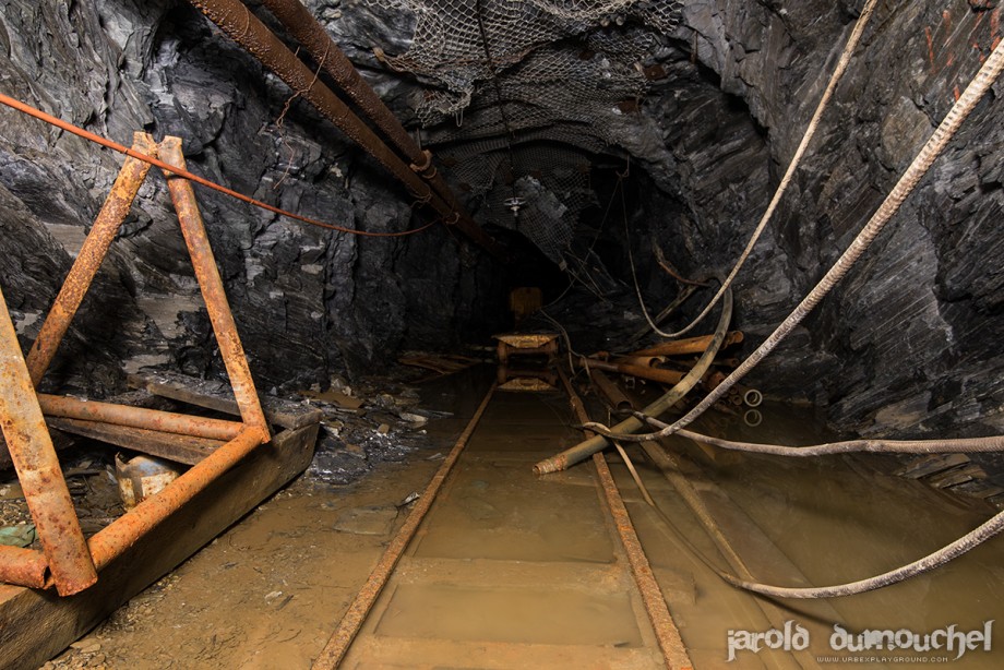 The old and abandoned mine The old and abandoned mine