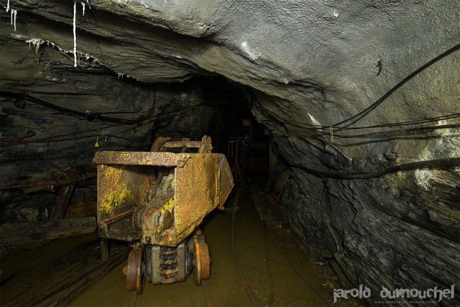 The old and abandoned mine The old and abandoned mine