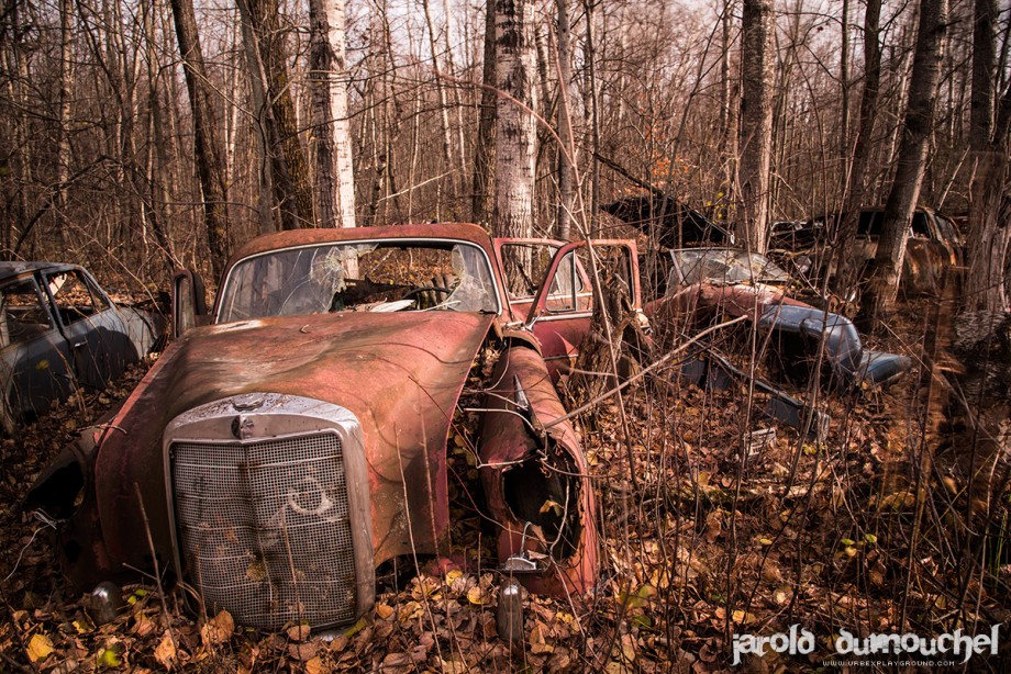 The old scrap yard The old scrap yard