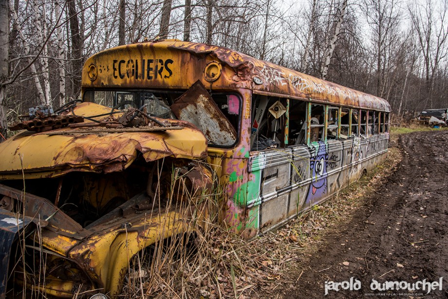The old scrap yard The old scrap yard