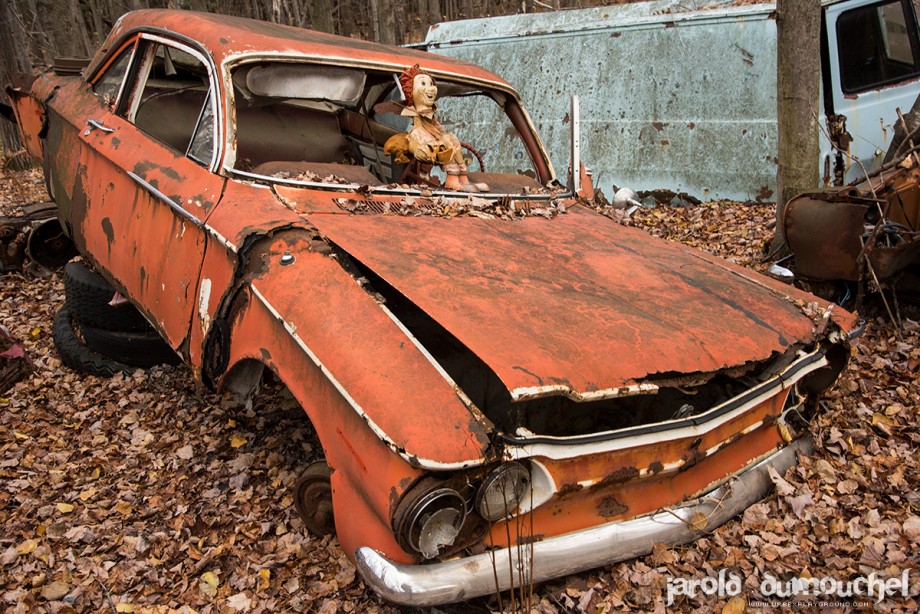 The old scrap yard The old scrap yard