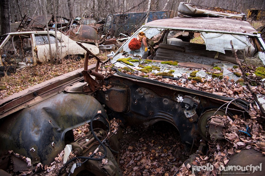 The old scrap yard The old scrap yard