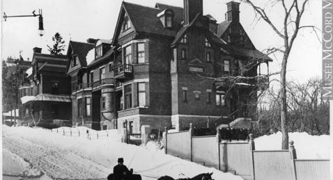 Résidence de Frederick Redpath, avenue Ontario, Montréal, QC, vers 1890