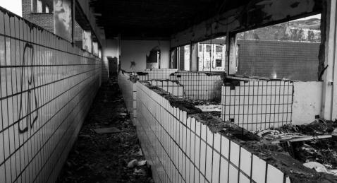 The abandoned Bilbao plant
