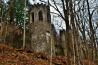 The abandoned Dundas Castle