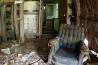 La maison abandonnée du vieil ermite ukrainien
