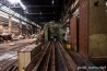 La vieille usine de superstructures abandonnée