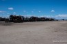 The train cemetery in Uyuni, Bolivia