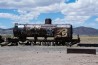 The train cemetery in Uyuni, Bolivia